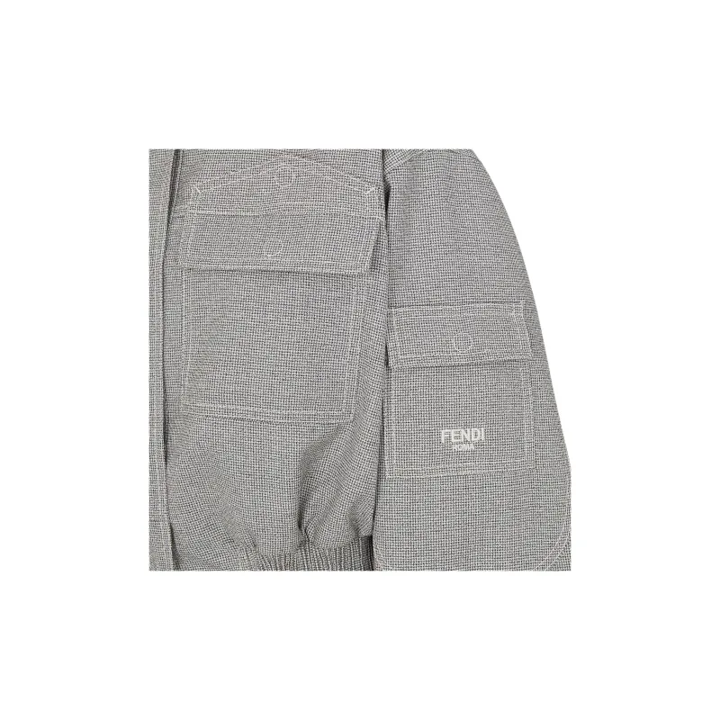 FENDI Micro check Jacket-3