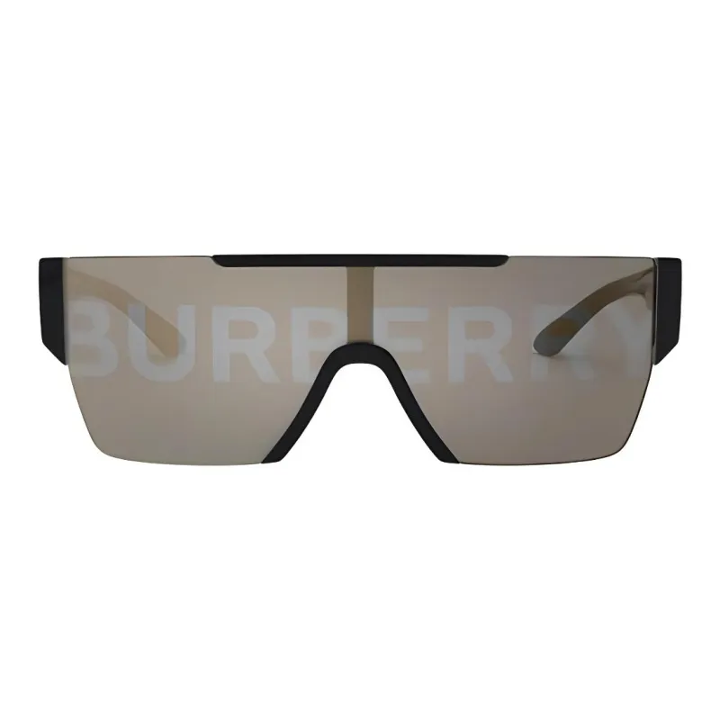 Burberry Eyewear Logo Lens Shield Sunglasses-1