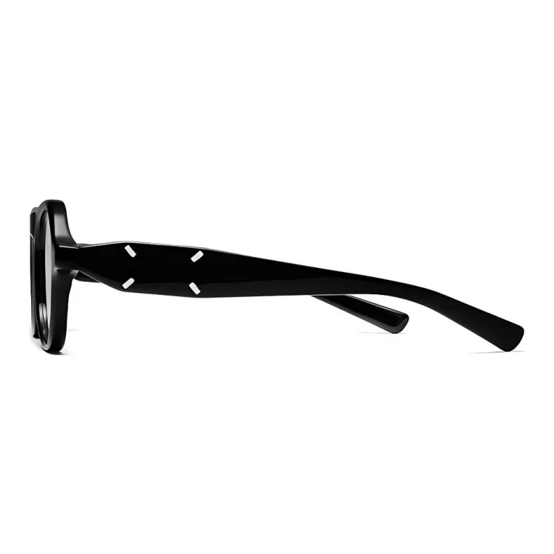 GENTLE MONSTER Plate Frame Irregular Shape Eyeglass Frames Unisex Black-2