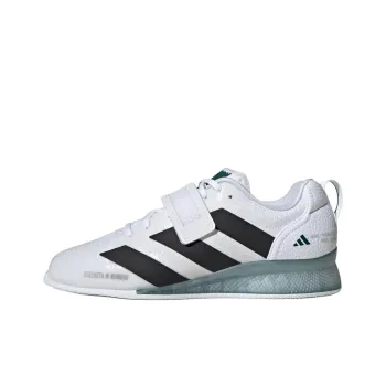 Adipower Weightlifting Adidas 3 'White Black Collegiate Green'