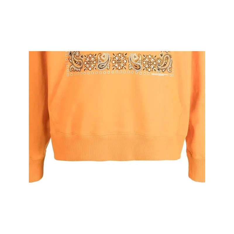 KENZO Sweatshirts Men Orange-5