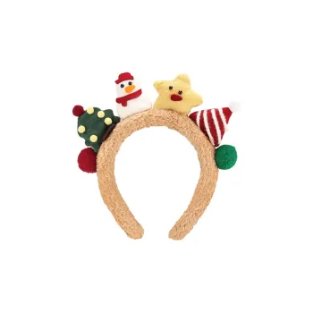 NICERURU Plush Headband Hair Accessory Women's