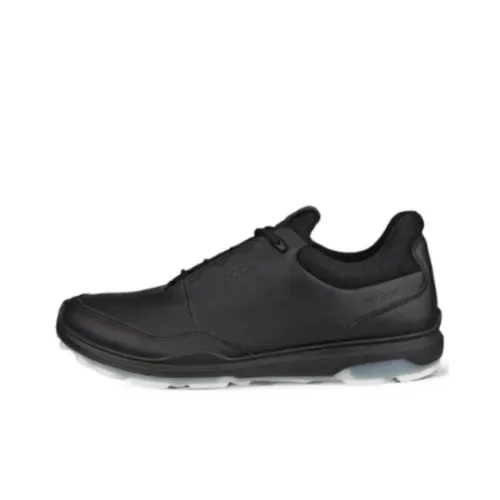 Ecco Cushioning Low-Top Golf Shoes Men's Black