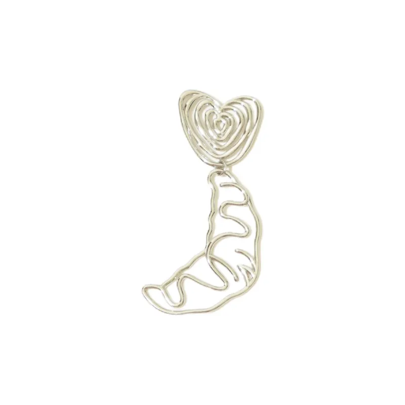 ALFIR 925 Sterling Silver Gold Plated Earrings Unisex-1