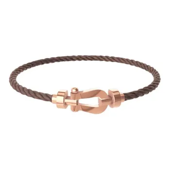 FRED 18K Rose Gold Bracelets Men's Camel