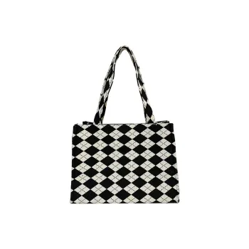 Yalu Oxford Handbag Regular Women's Black