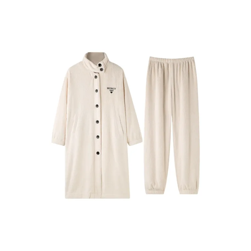 Meonsill Pajama Set Women's Apricot-0