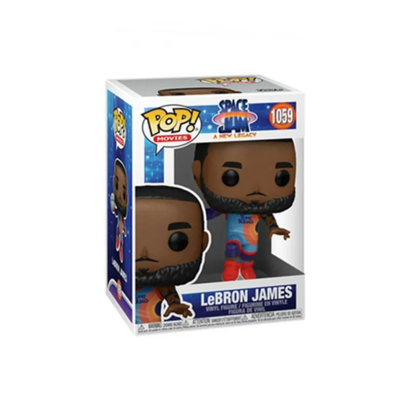 Funko Pop! Movies Space Jam A New Legacy Lebron James Dribbling Figure #1090-1