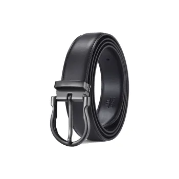 Old Man's Head Split Cow Leather Leather Belts Men's 3.5cm