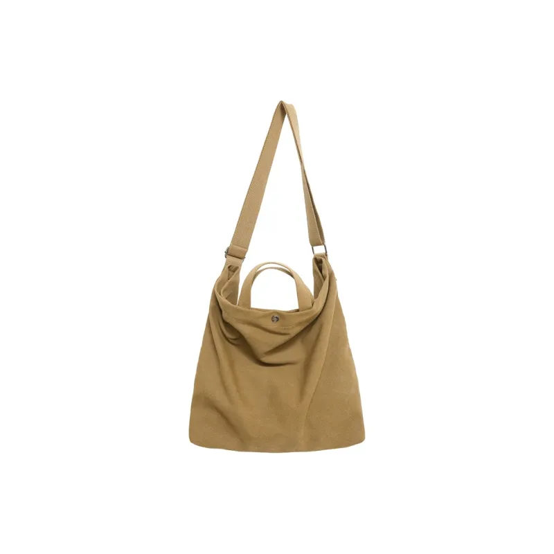 DCLOUD Canvas Backpack Crossbody Bag Regular Unisex Khaki/Black/Gray/Brown/Green-15