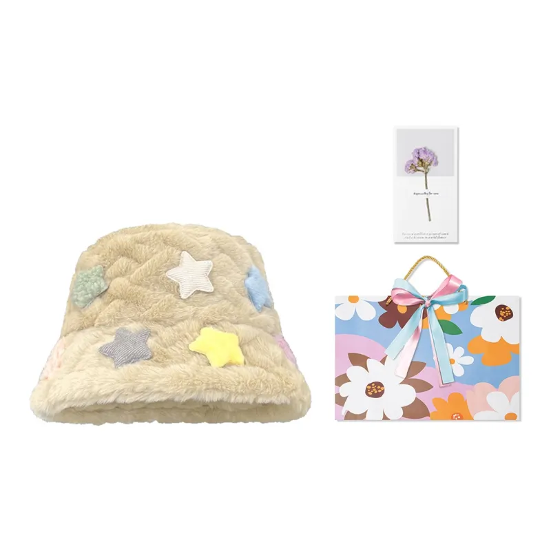 BAIJUAN Polyester Bucket Hats Women's-10