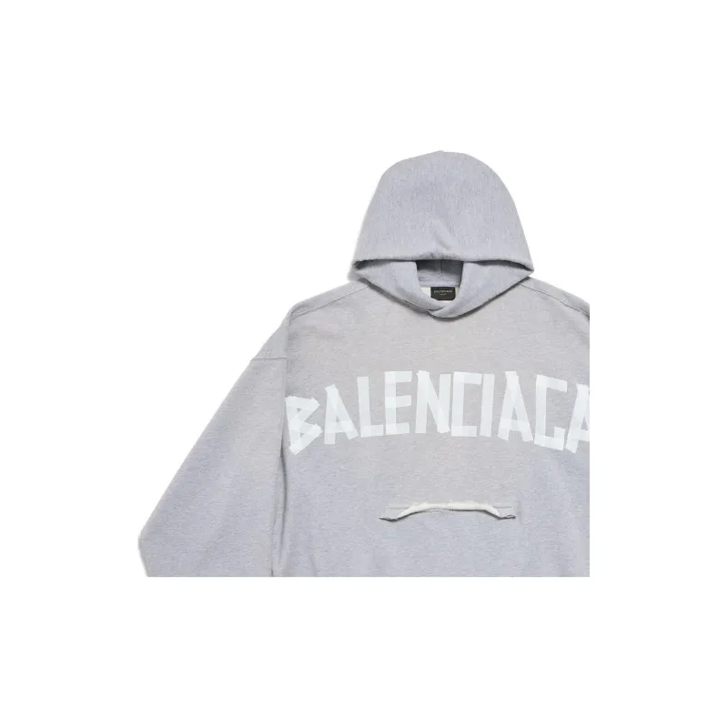 Balenciaga Sweatshirt Regular Fit Men's Gray-3