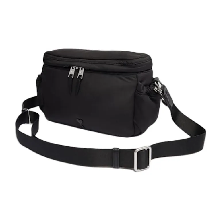 AMIPARIS Polyester Shoulder Bag Men's Black-2