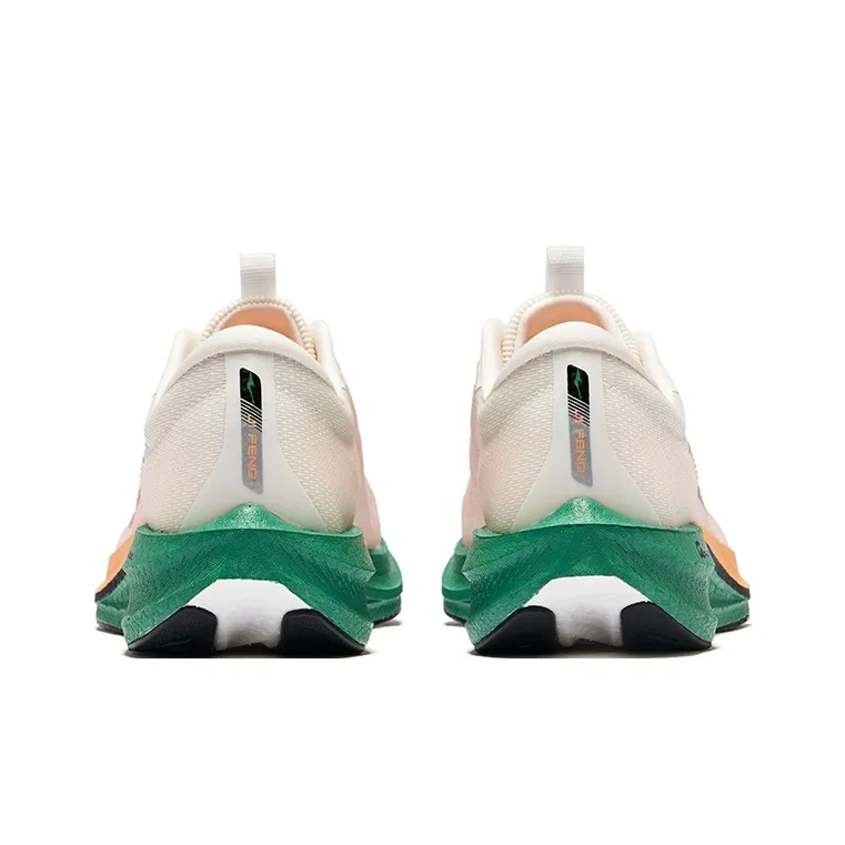 Erke Extreme Wind 2.0 Plus Cushioning Rebound Low Top Running Shoes Men's Microcrystal White-3