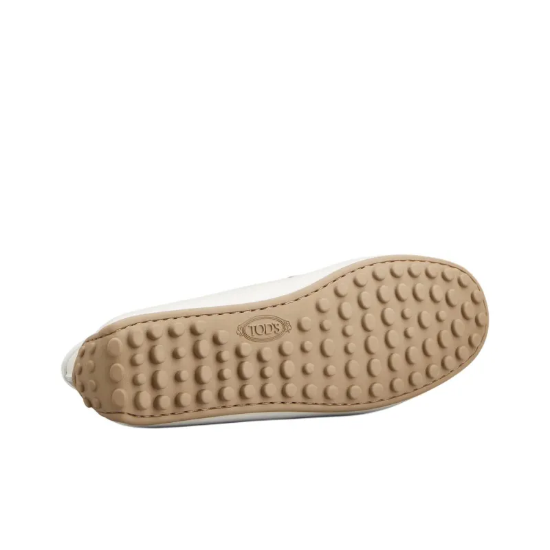 TOD'S City Beanie Shoes Women's White-4