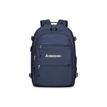 Kawasaki Fabric Backpack Travel Bag Regular Unisex Multicolor