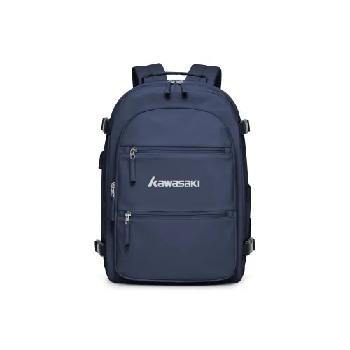 Kawasaki Fabric Backpack Travel Bag Regular Unisex Multicolor