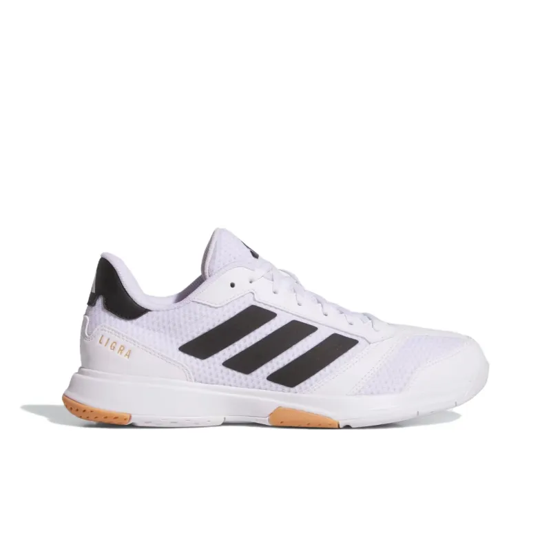 Adidas Ligra 8 Indoor Cloud White Core Black Women's-1