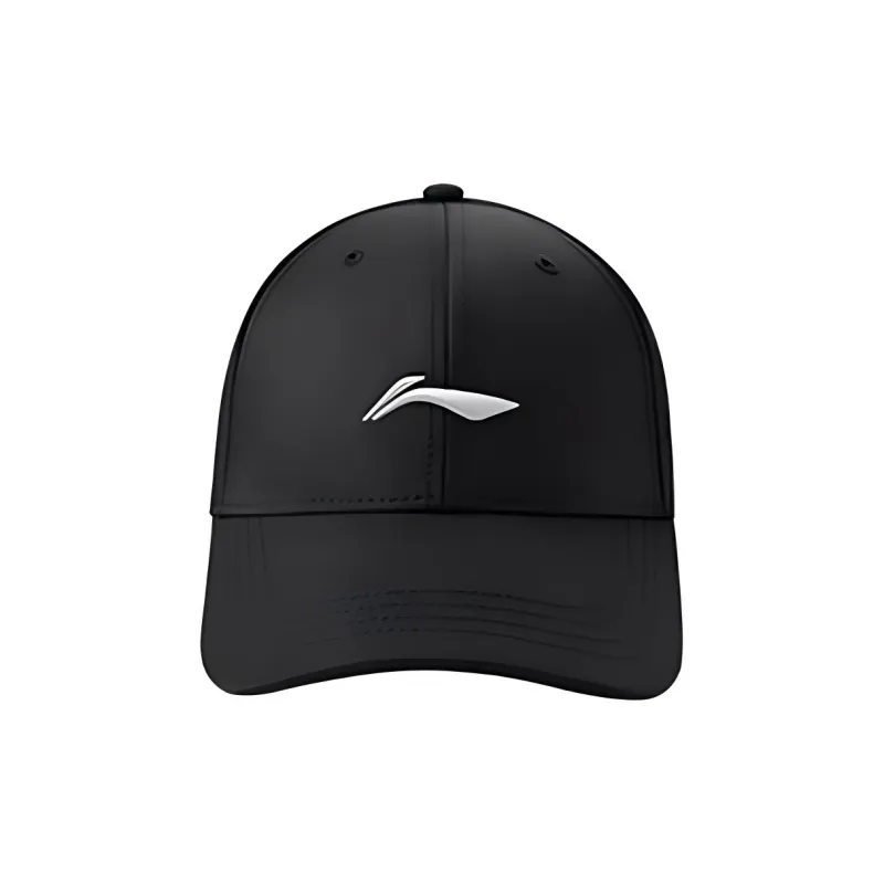 LiNing Cotton Baseball Caps Men's Black-1