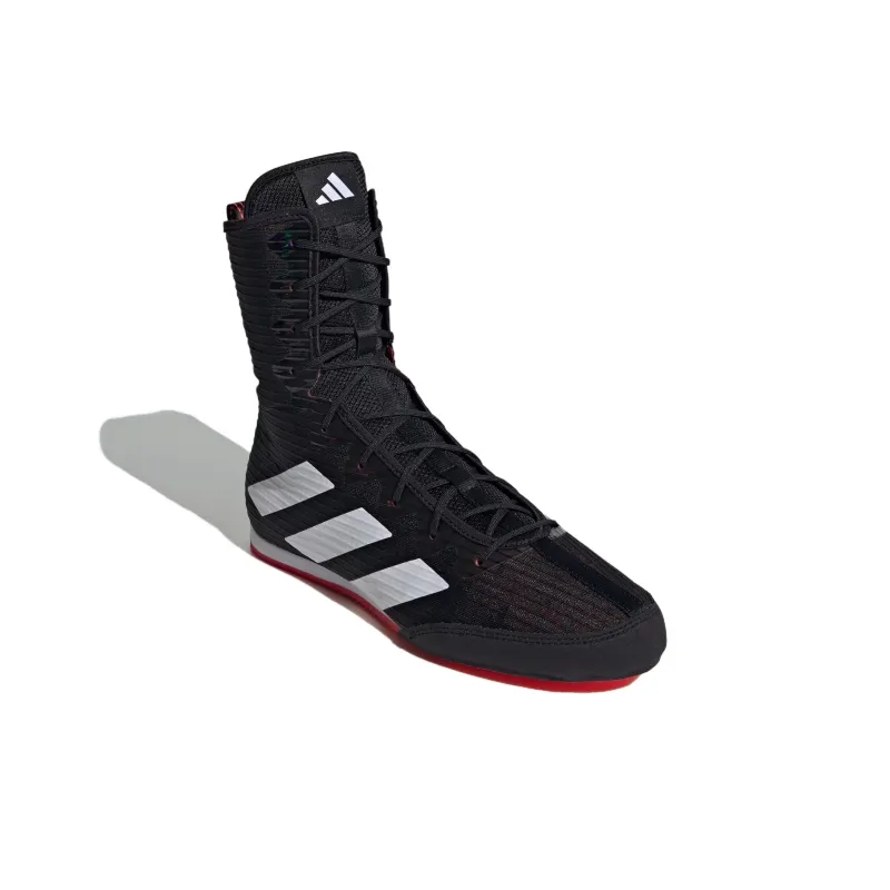 Adidas Box Hog 4 Core Black Cloud White Pure Ruby-2
