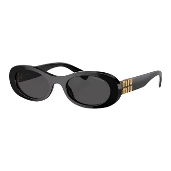 MIU MIU Oval Frame Sunglasses