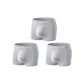 Gray[Same Color 3 Pack]