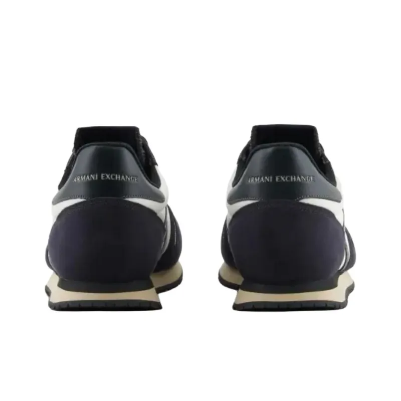 ARMANI EXCHANGEAE Low Top Casual Shoes Men's Dark Blue-4