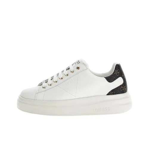 GUESS Elbina Low-Top Casual Shoes 4.2cm Women's White