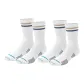 Brown Blue Striped Professional Basketball Socks[2 Pack]