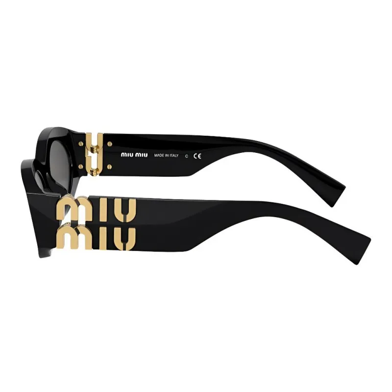 MIU MIU Glimpse Oval frame Sunglasses-2