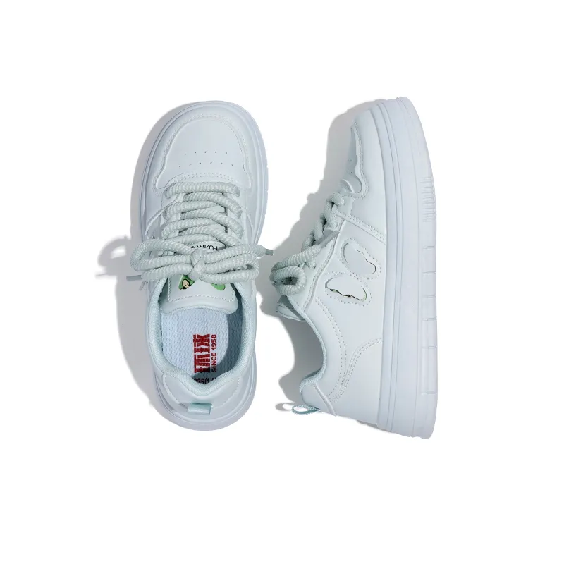 HUANQIU Thermal Abrasion Resistant Lightweight Low Top Skateboard Shoes Women's Aqua-5