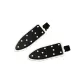 Black with White Dot (Pair)