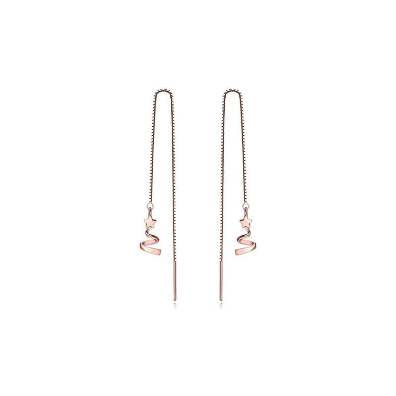 JUICY GRAPE S925 Silver Drop Earrings Women's-0