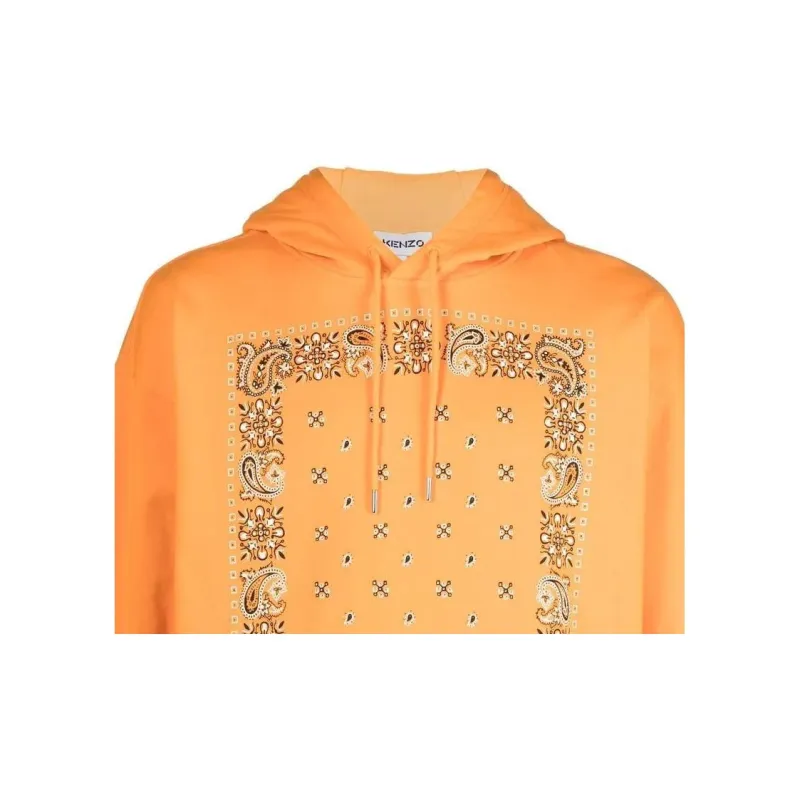 KENZO Sweatshirts Men Orange-4