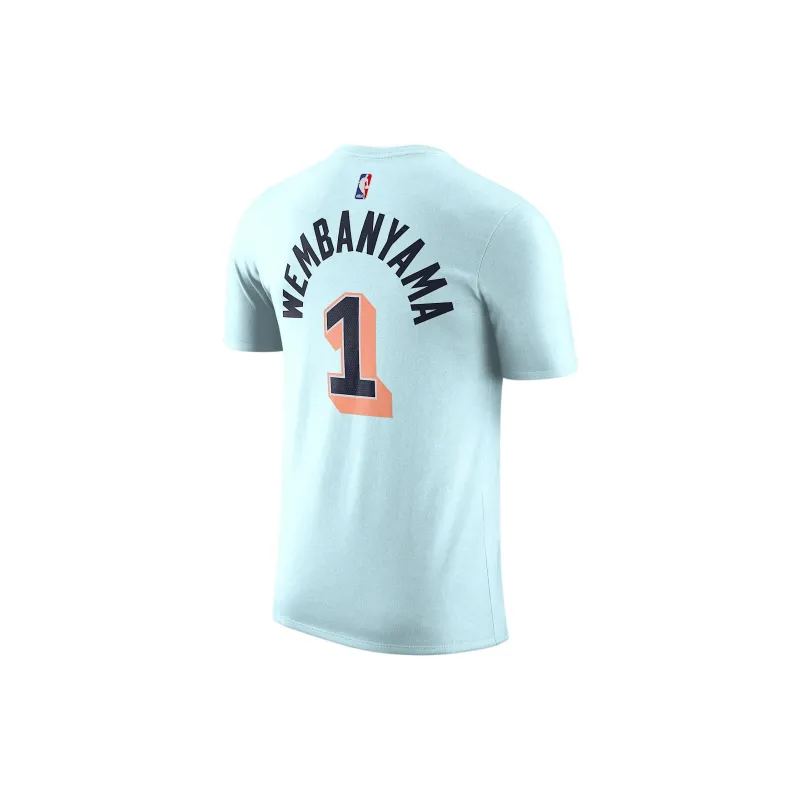 Nike Victor Wembanyama San Antonio Spurs Essential City Edition Men's Nike Nba T-Shirt-1