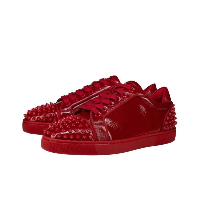 CL Seavaste 2 Low Top Skateboard Shoes Men's Red-2