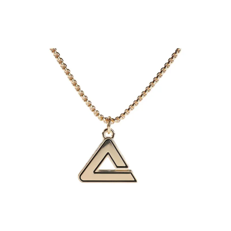 PEAK Zinc Alloy Necklaces Unisex Gold-0