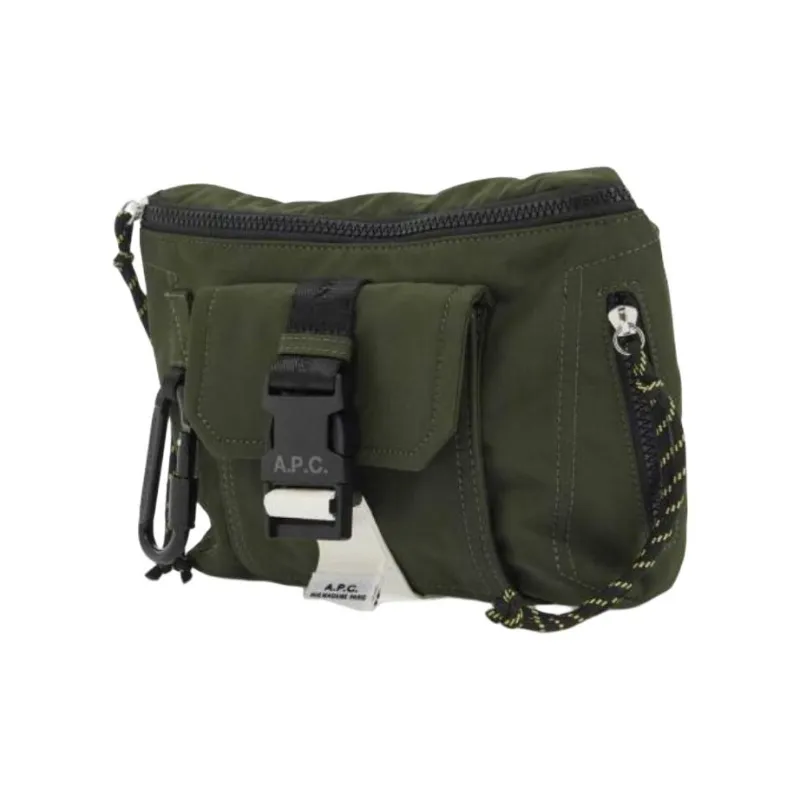 A.P.C . Logo Patch Buckled Belt Bag-1