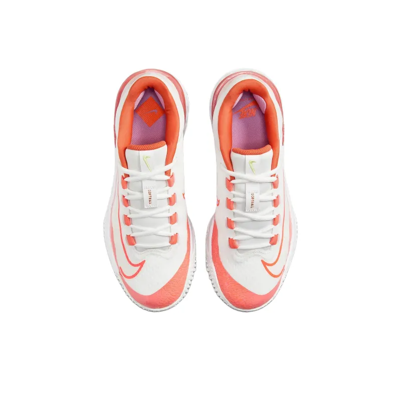 Nike Alpha Huarache Elite 4 Turf Summit White Light Wild Mango Vintage Coral Hyper Crimson Women's-3