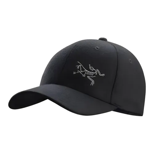 Arcteryx Wool Baseball Caps Men's Black