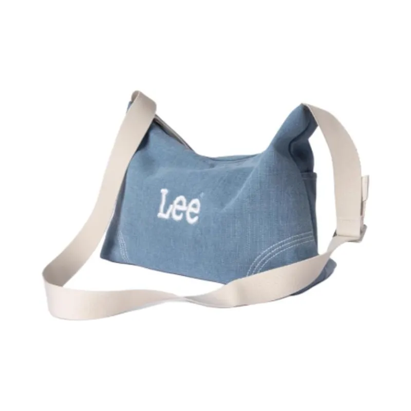 Lee Fabric Shoulder Bag Large Size Women's Vintage Light Cow-1