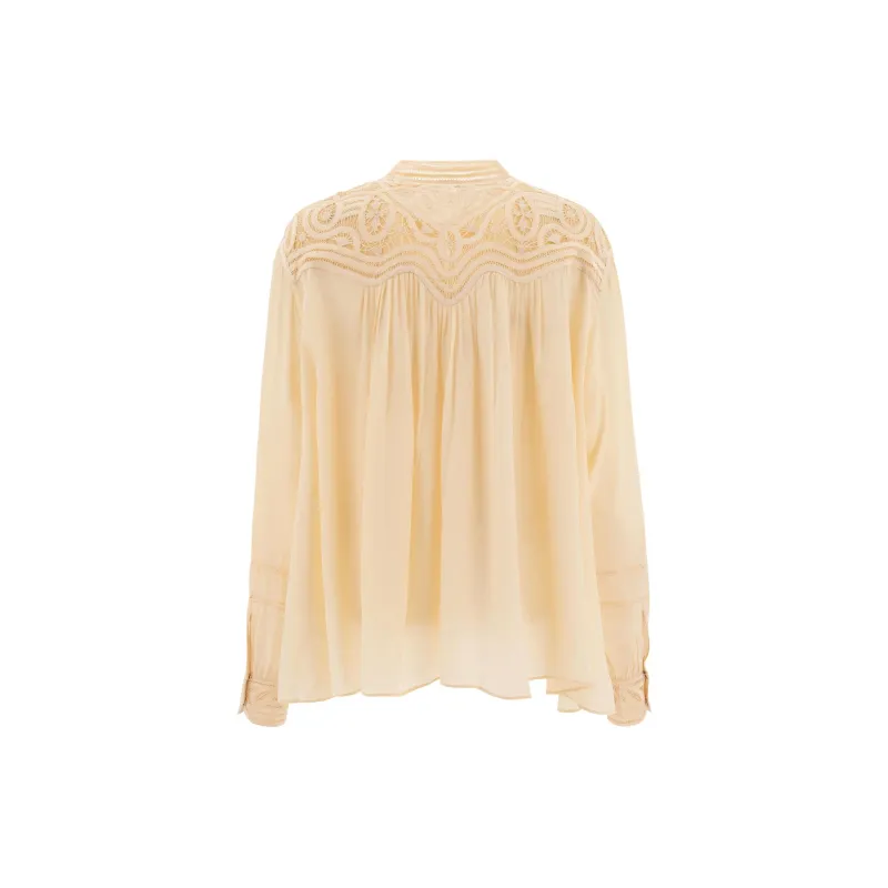 BODE Embroidered Blouse-1