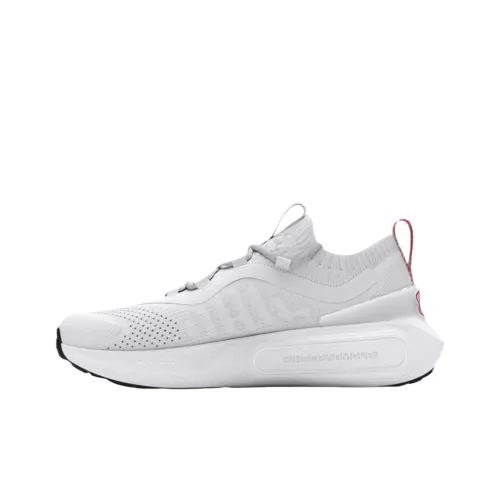 Under Armour Phantom 4 Anti-Slip Wear-Resistant Low-Top Casual Running Shoes Unisex White