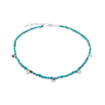 Monica Vinader Rio Beaded Turquoise Necklace