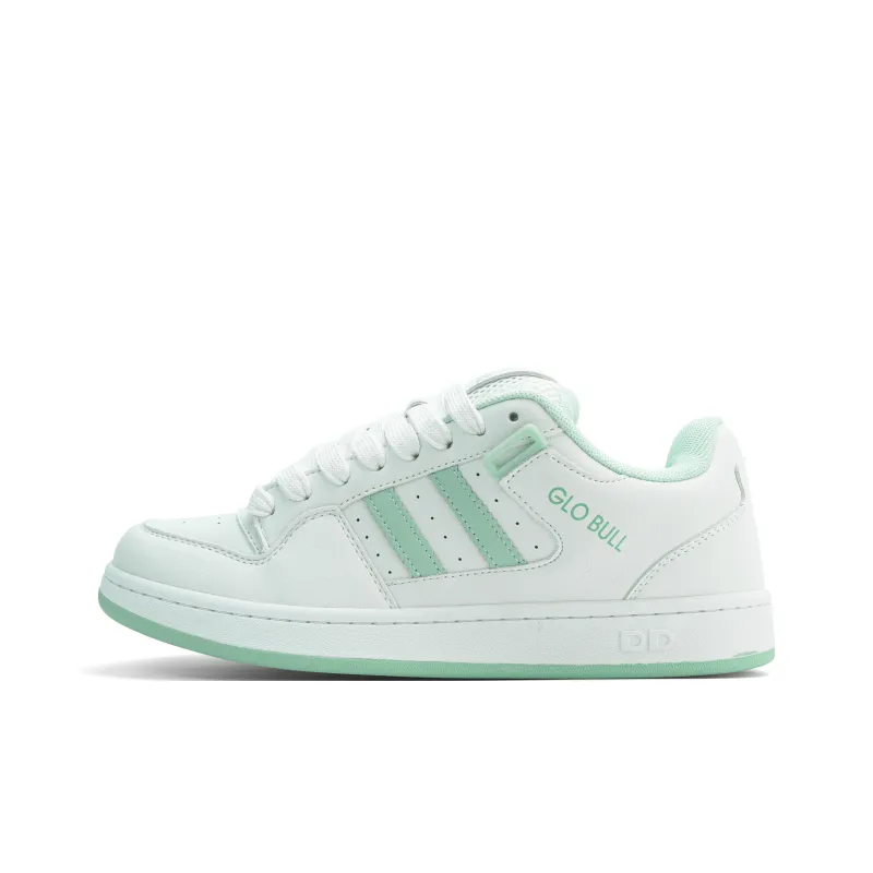 GLO BULL Skateboard Shoes Unisex Low Top Light Green-0