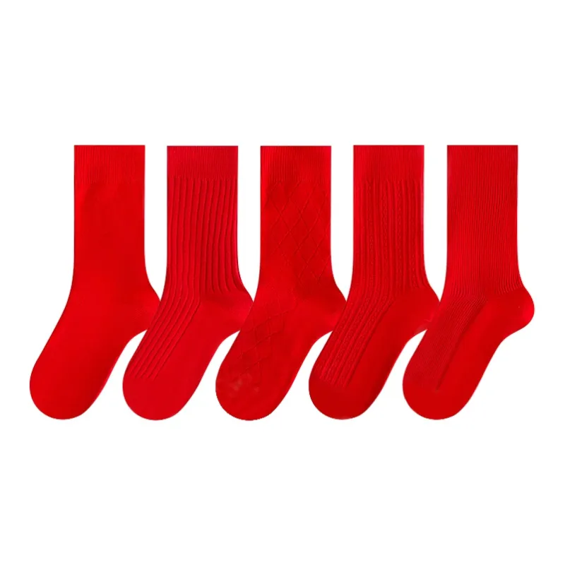 Montagut Mid Calf Socks Women's 5 Pack-5
