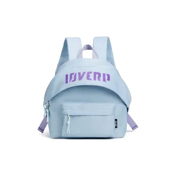 LOVERPUSS Fabric Backpack Small Size Women's Blue/Purple