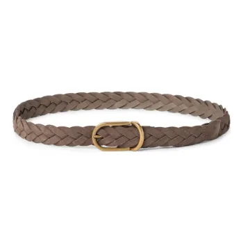 Brunello Cucinelli Interwoven Buckle Belt
