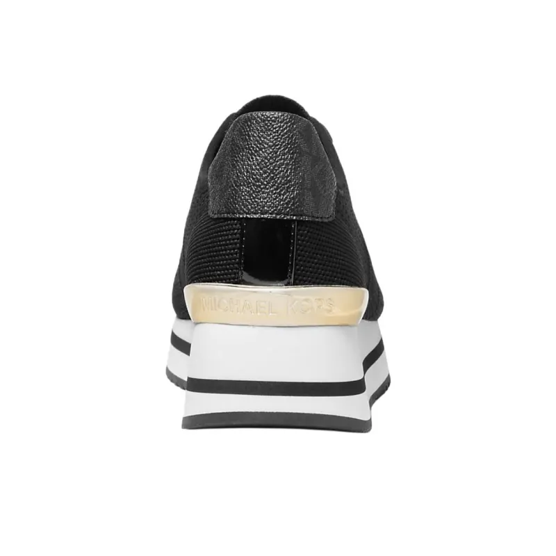 MICHAEL KORS Monique Low-Top Casual Shoes Women's Black-3