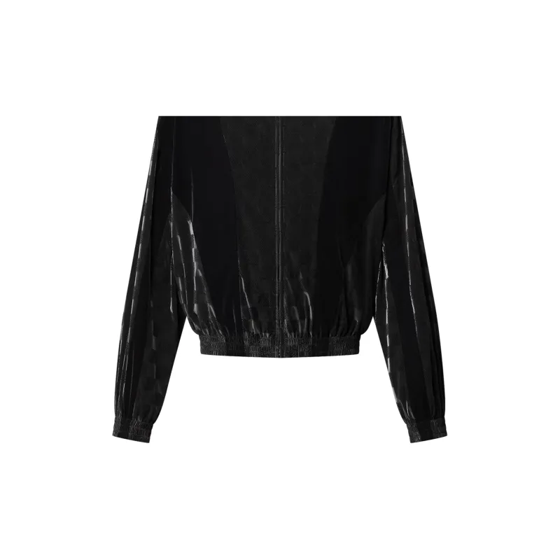 LOUIS VUITTON Flocked Damier Technical Tracksuit Top-4